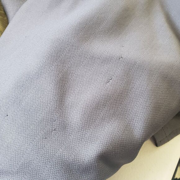 Ben Hogan Performance Polo Shirt Mens 3XL Gray PowerAir Short-Sleeves w Flaws - Picture 10 of 13